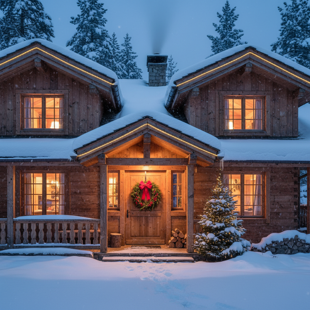 Kerstvakantie in een vakantiehuis: zo maak je het bijzonder