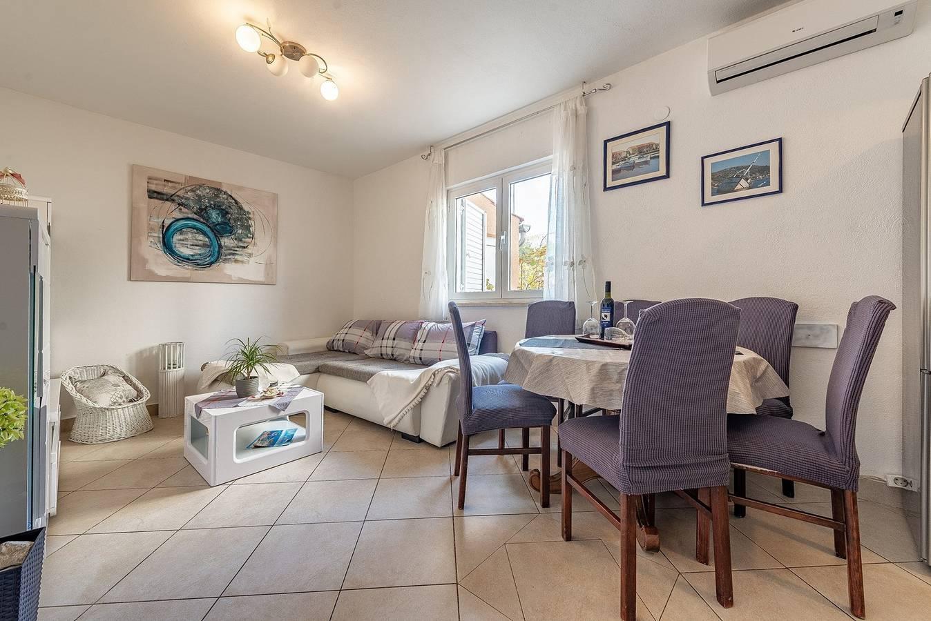 Vakantieappartement in Rogoznica vanaf 126€ per nacht